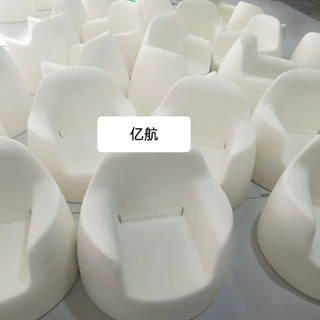 工厂定制PU发泡高回弹汽车靠背坐垫游艇记忆绵坐垫电竞椅成型海绵