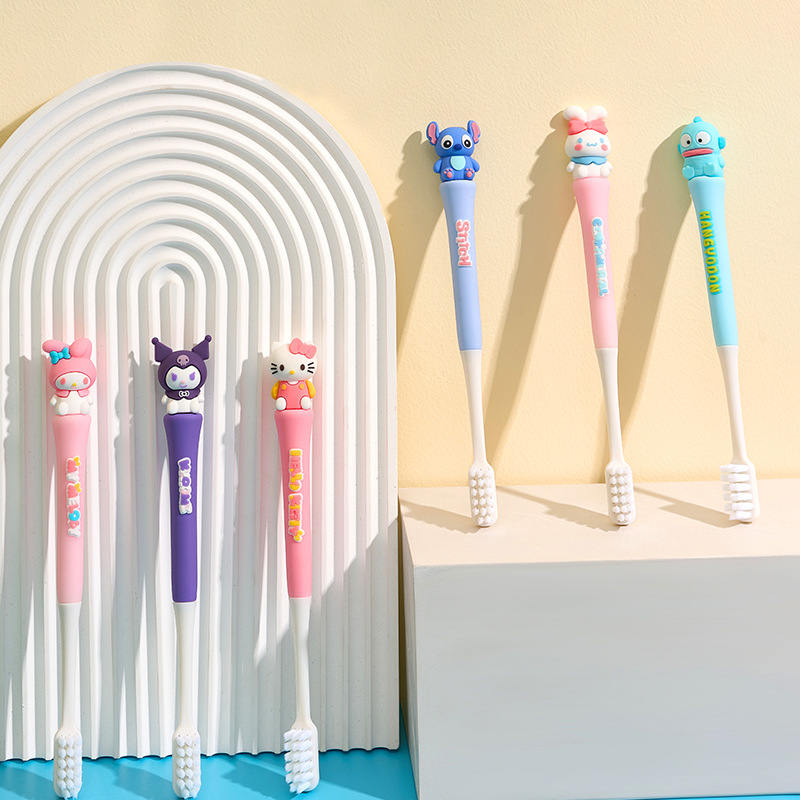 Creative Cartoon Kidsren's Fine Soft-Bristled Toothbrush 3-12 Years Old, Individually Packaged Baby's Cute and Interesting Kidsren's Oral Cleaning