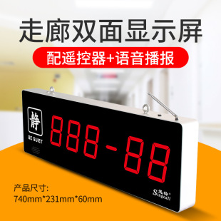 Double-Sided Display Screen for Hospital and Nursing Home Corridors, Double-Sided Display Screen for Nursing Homes, Elderly Apartments, and Ward Corridor Beds