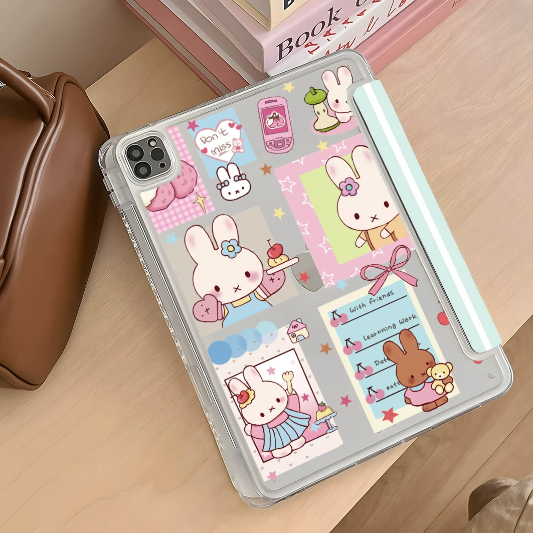 Защитный чехол для планшета Miffy lychee Y fold ipad10/9/8 поколения MINI7 tablet air6/5 защитное покрытие pro11 дюймов A16