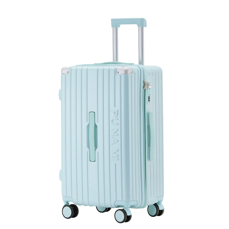 Spacious universal suitcase with zipper, 28-inch, durable hardshell travel luggage