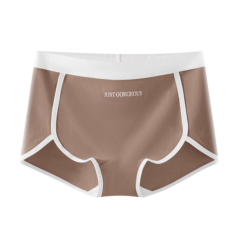 Una categoría de ropa interior de gran tamaño de algodón puro para mujer grasa mm entrepierna de algodón 10A entrepierna antibacteriana 2025 nuevo estilo deportivo pequeño bóxer