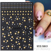 Nail stickers, silver adhesive fake nails solar-powered for nails, suitable for import, new collection