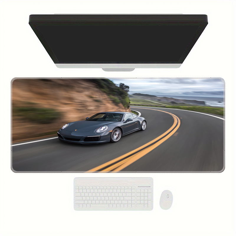クロスボーダー特別供給スポーツカー ポルシェ 5 マウスパッド大型ハイエンド厚みのある汚れにくいマウスパッド密閉エッジ|undefined
