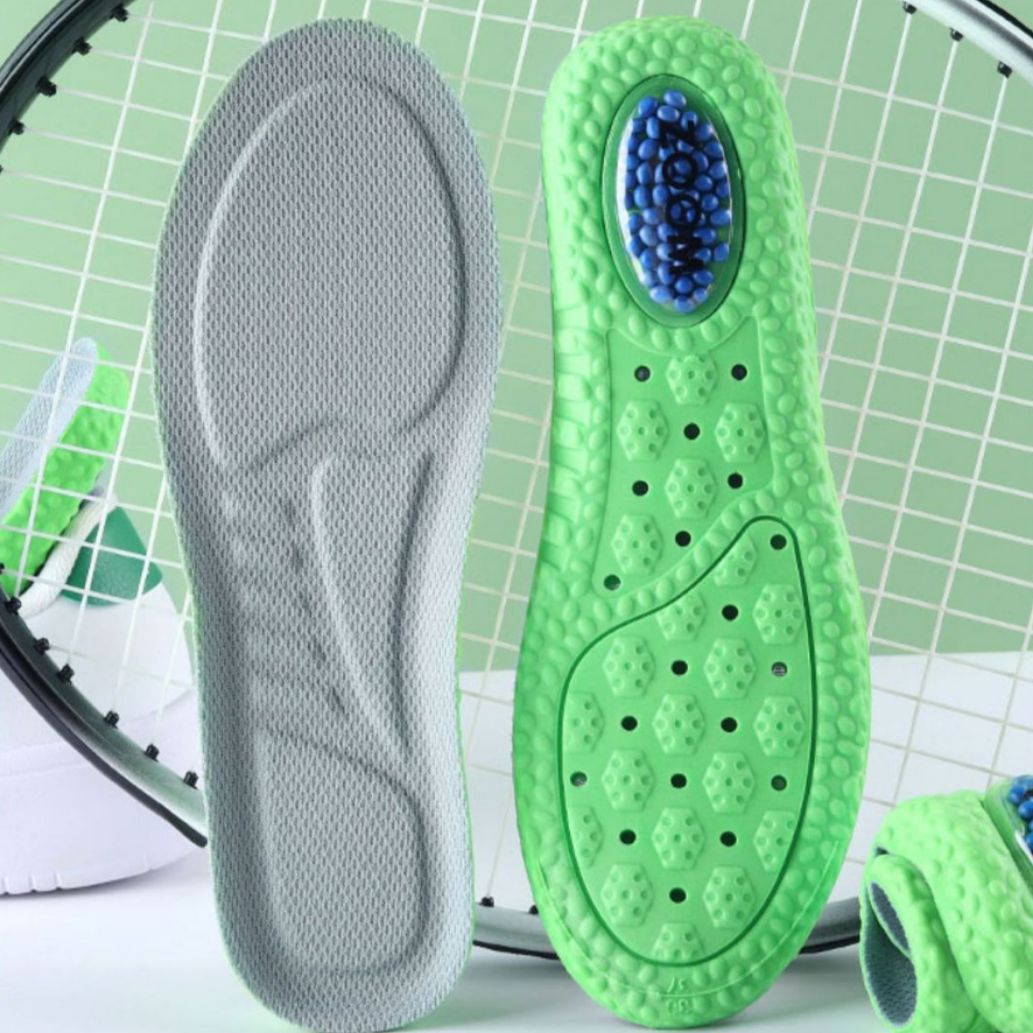 ZOOM que absorbe los golpes de baloncesto de alta elasticidad que absorbe el sudor desodorante suave plantilla Cojín de aire deportivo que absorbe los golpes para hombres y mujeres con sensación de caca engrosada