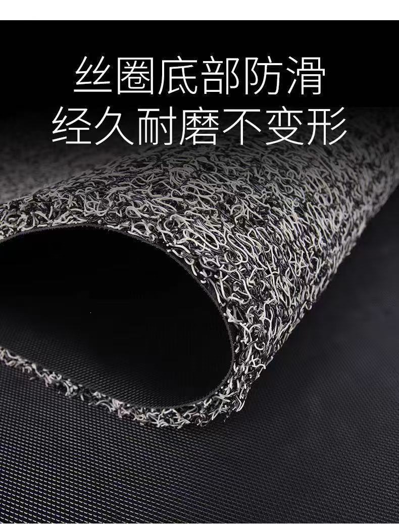 Universal car carpet mats are easy to clean, can be cut to size, suitable for all seasons, single-piece driver's side waterproof car mat