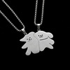 Line universal necklace stainless steel for beloved, wholesale