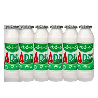 娃哈哈ad钙奶 儿童含乳饮料100g*6瓶 含乳饮料