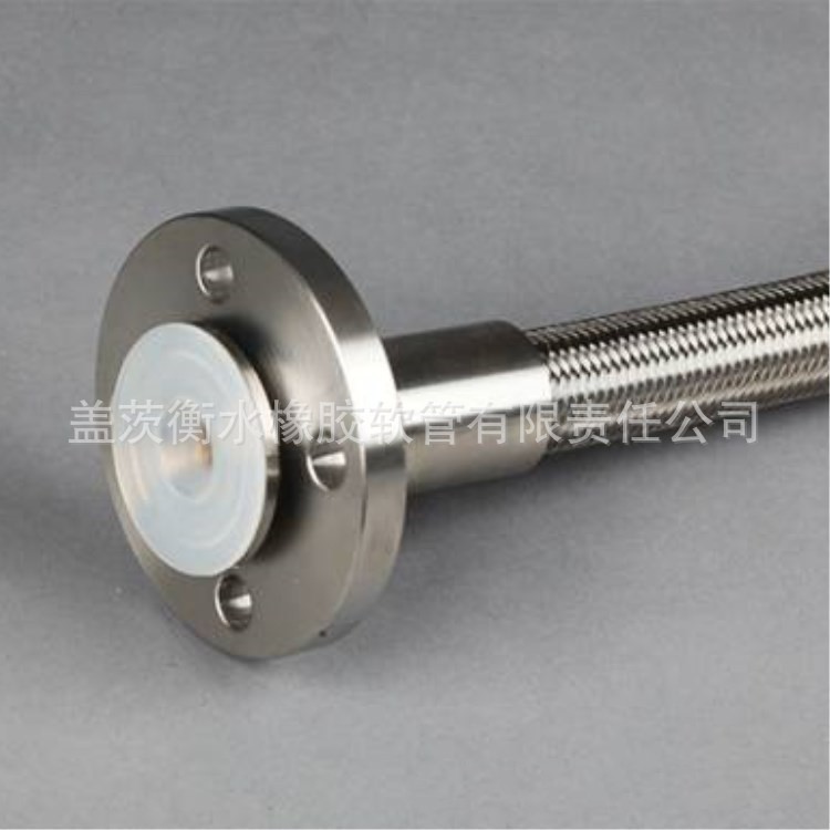 厂家直供：不锈钢丝编织PTFE软管 高温四氟管 高压铁氟龙管总成