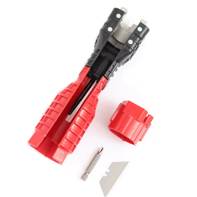 Разводной ключ 18 в 1 для раковины, переносной сантехнический инструмент для установки и ремонта кухонной/ванной мойки
