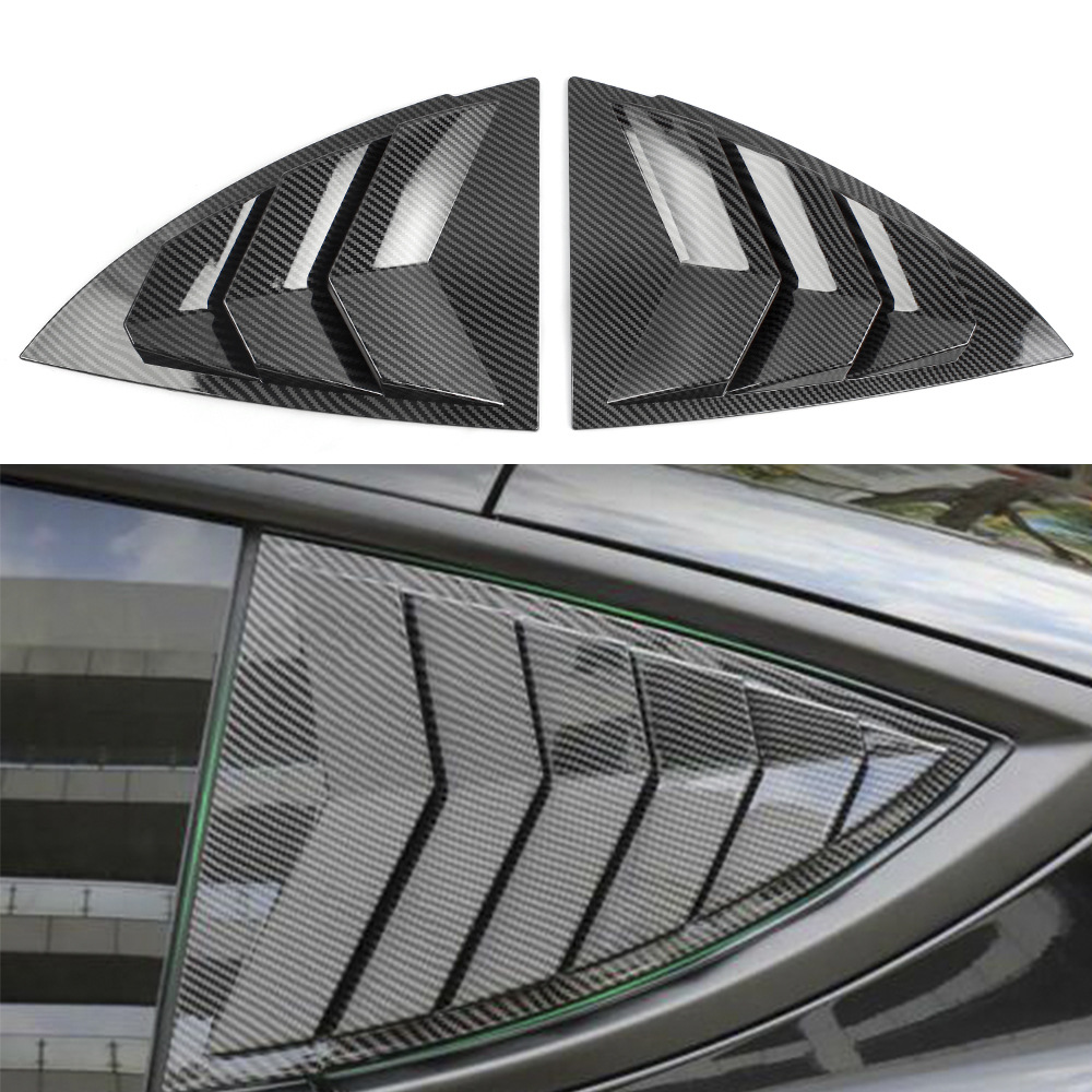 Suitable For Tesla Model YBlinds Rear Triangle Window Sunshade Tesla Modification Supplies Body Stickers
