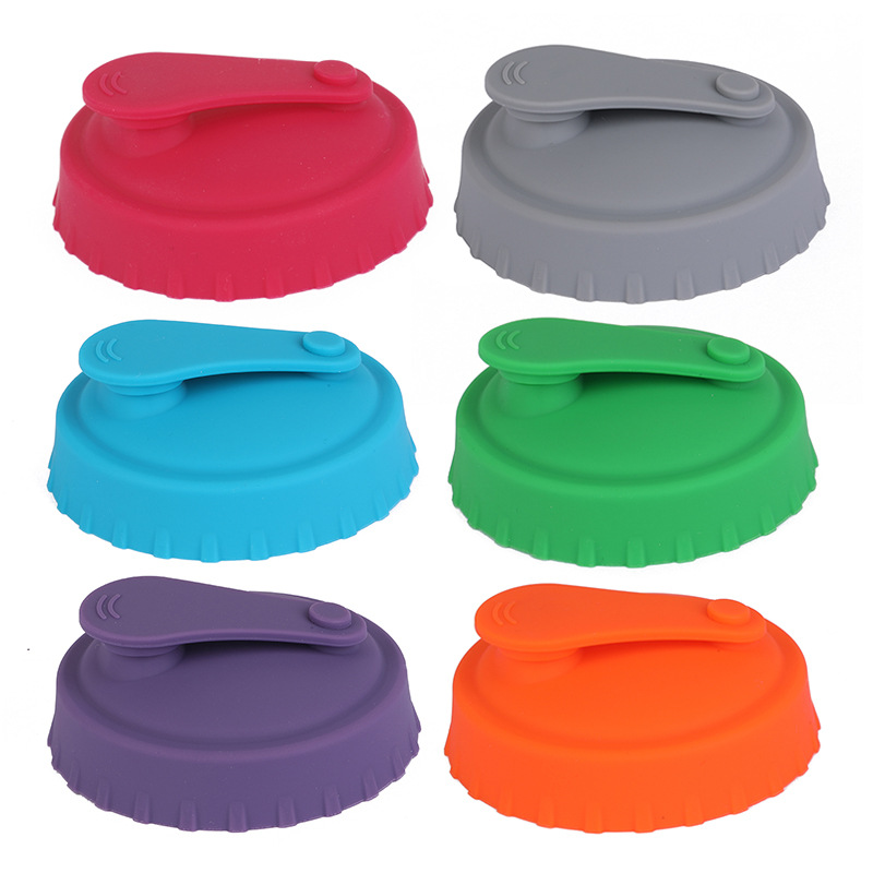 Cross-border silicone can lid beer can sealing cover leakproof glue…