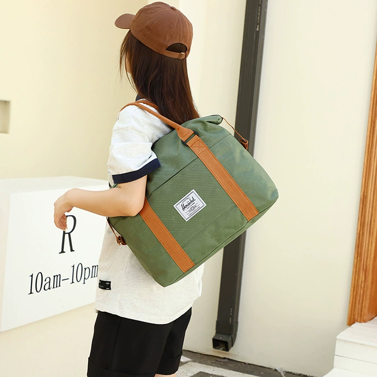 Fashionable trend capacious travel bag for leisure, luggage handheld sports sports bag