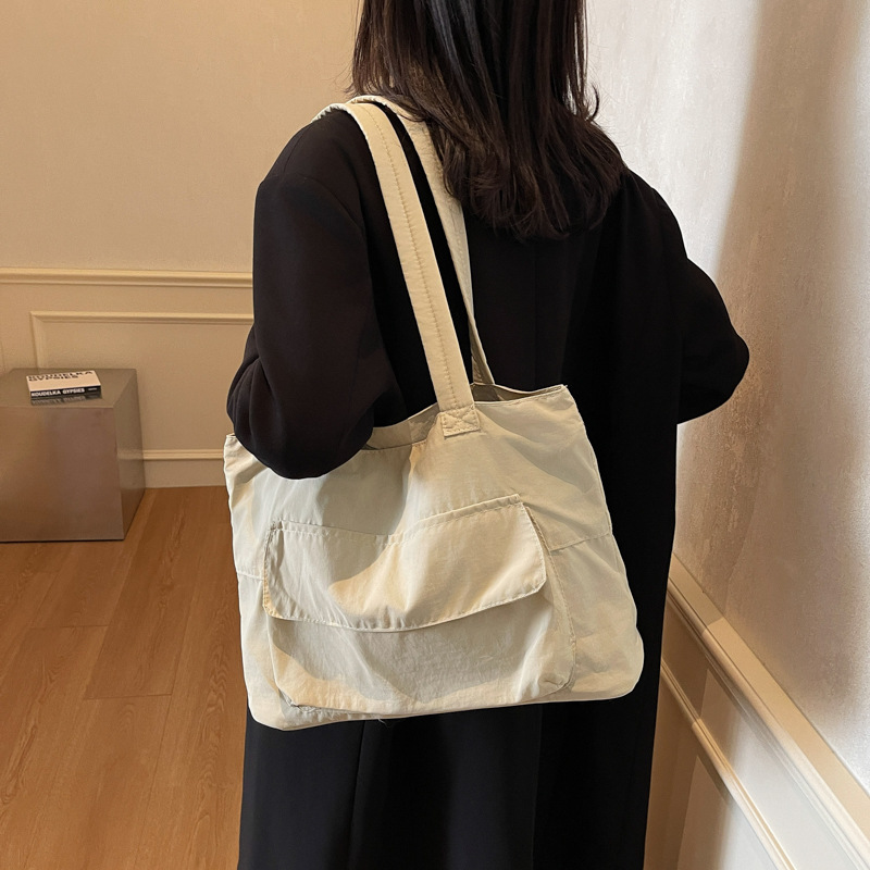 Nuevo japonés ligero simple bolso de hombro de mujer versátil bolso de mano bolso de viaje bolso de estudiante bolso de mano