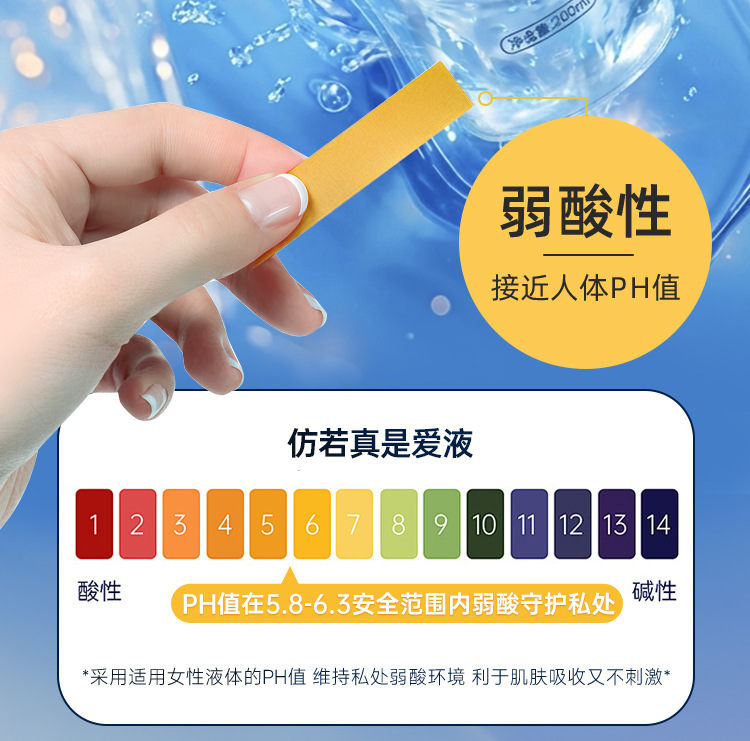 Water-Soluble Hyaluronic Acid Lubricant 200ml for Adult Couples — detail image 9