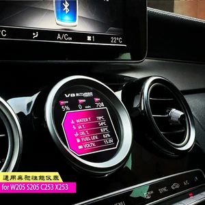 Suitable for Mercedes-Benz C-Class W205 Glc X253 C43 C63 Performance Instrument Iwc Watch Water Temperature Acceleration g Value