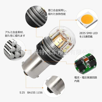 Brake light Led Bulb Decoding T20