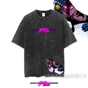 2023���¿�jojoT��������Ӱ���ֻʺ����ˮϴ���f��230g ��Ů����