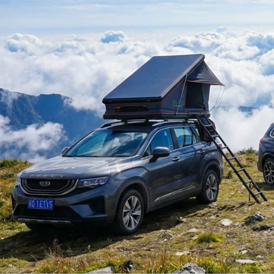 Explore nature with mountain camping folding car roof tents, outdoor tents for SUVs and cars, and solar panels for camping (Avtomobil dam çadırları)