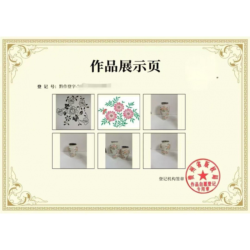 Floral de cerámica francesa estilo retrógrado simple estilo americano pastoral feng shui para cultivar flores decoración de la sala de estar nicho