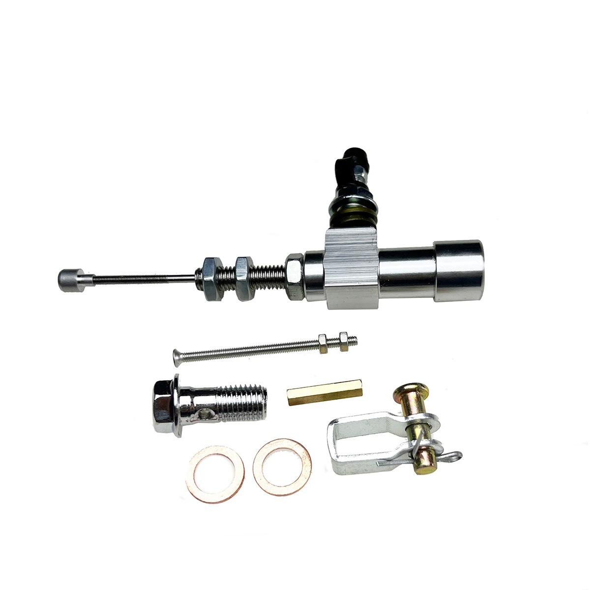 Motorcycle Modified Parts, Motuoche Other brake systems - silver-clutch-sub-pump-with-bleed-screw