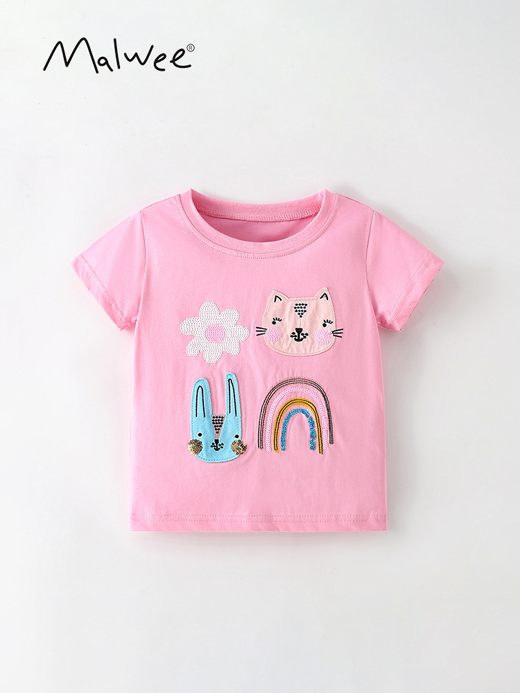 Summer Baby Short Sleeve T-Shirt Image 1