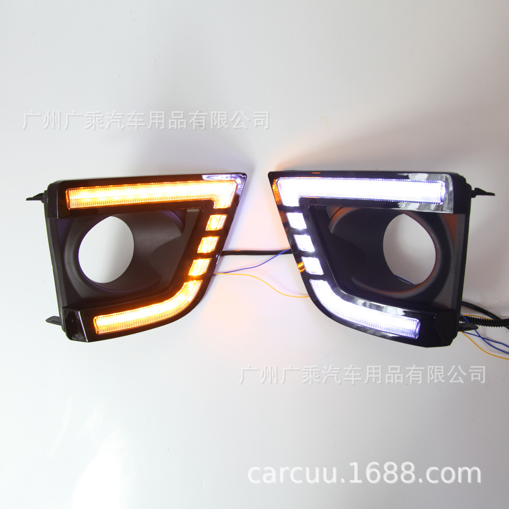 Adecuado para Toyota Corolla luz diurna 14-16 Nueva Carolina luz diurna LED Luz de niebla