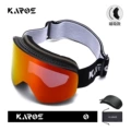 Black frame red lens (set) magnetic attachment