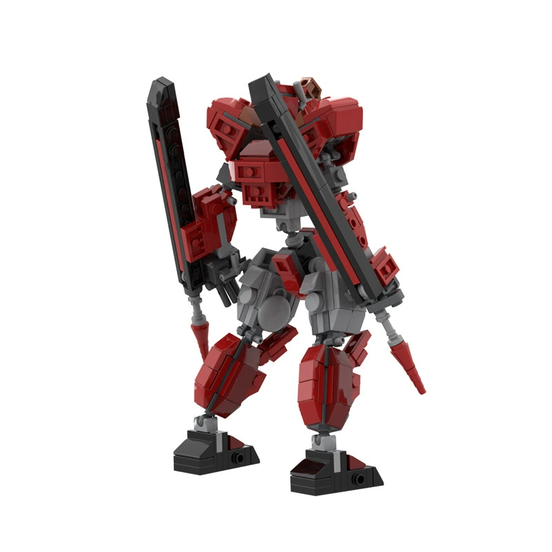 Small Buildmoc детали совместимы с детскими конструктором Lego Spector Mech, робот-меха