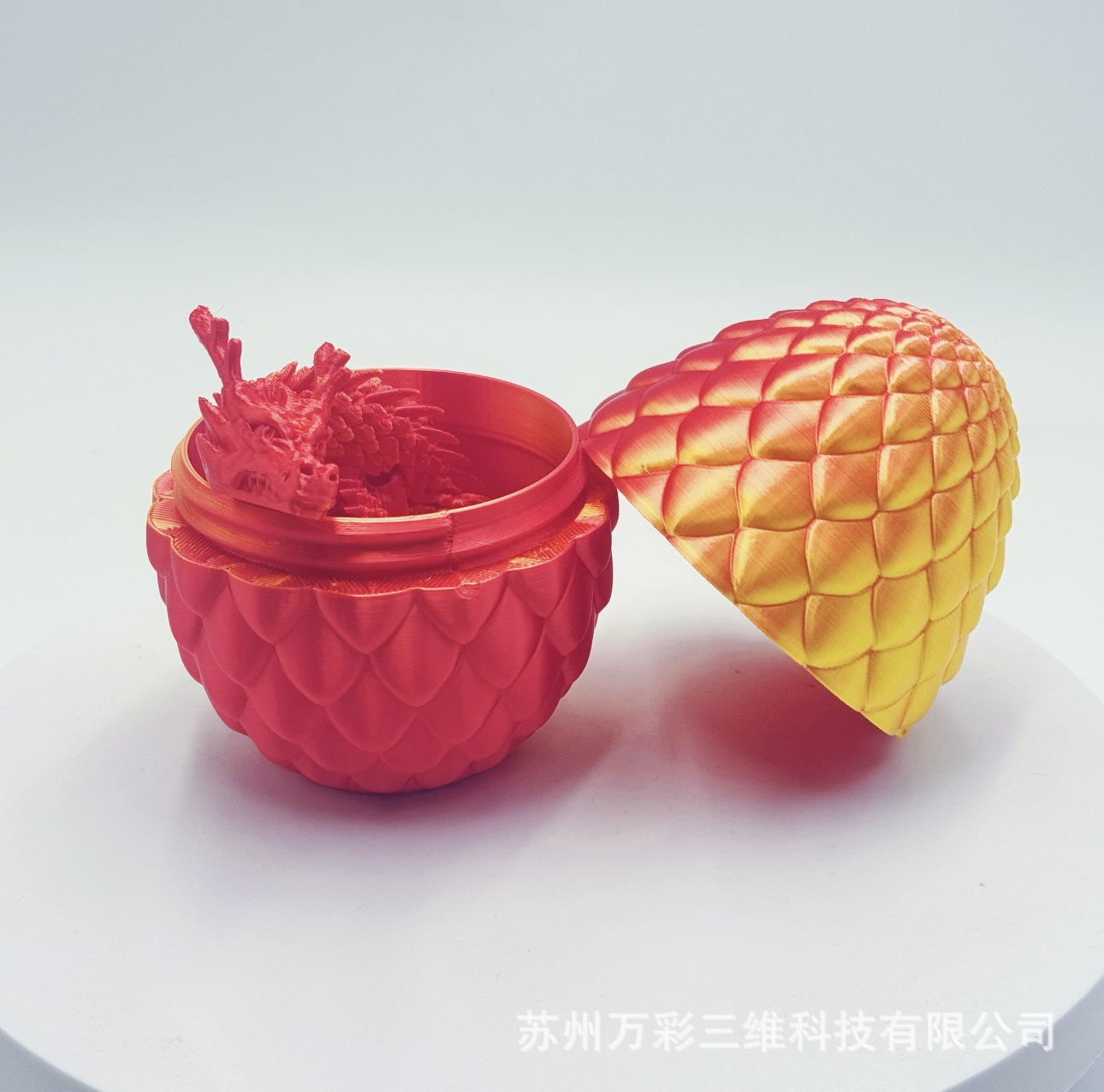 Red Golden Dragon Egg + Dragon