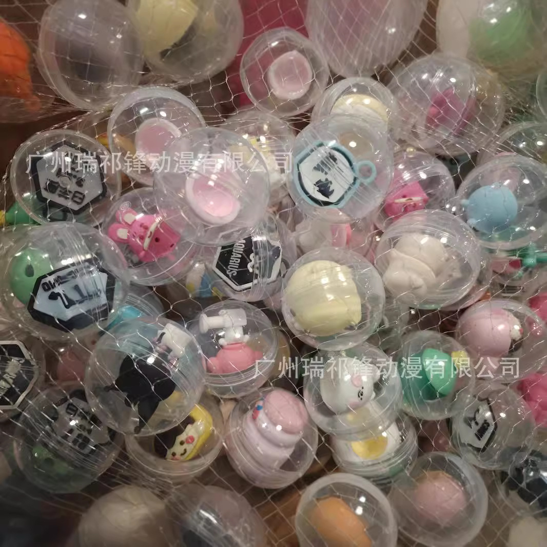 45mm torcer huevo torcer bola juguetes de dibujos animados muñecas torcer huevo torcer juguetes torcer huevo torcer actividades de jardín de infantes