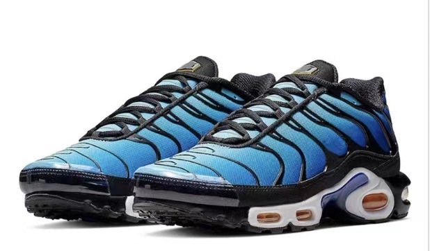 Putian transfronterizo 2025 TN1 generación de cojín de aire, zapatos de corrida casuales, zapatos deportivos de pelota azul, comercio exterior transfronterizo, una generación