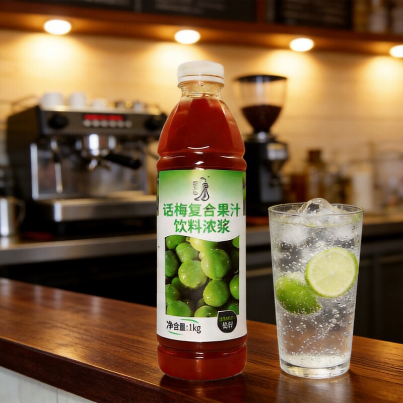 Tangzhishihua Plum Syrup Sparkling Water Beverage, Special Water for Milk Tea Shops and Coffee Shops, Wholesale for Milk Tea Shops Tangzhishihua Plum Syrup Sparkling Water Beverage, Special Water for Milk Tea Shops and Coffee Shops, Wholesale for Milk Tea Shops