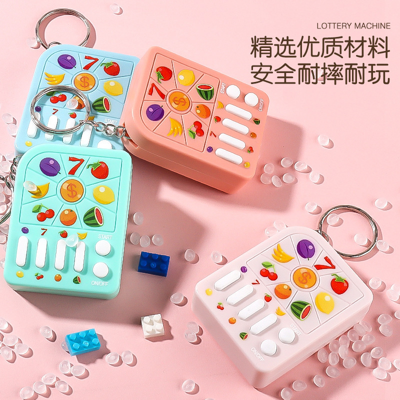 Small digital electric flashing game console