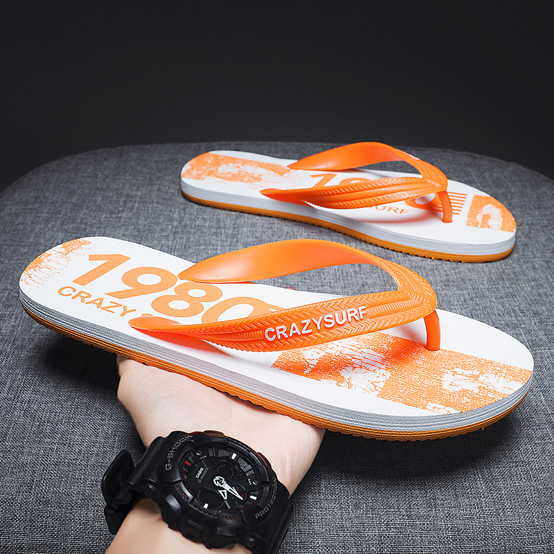 拖鞋男夏季2024新款外穿防滑耐磨休閒男士沙灘夾腳越南軟底人字拖