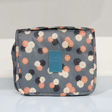 韩国现代简约防水旅行大容量挂钩洗漱包便携手提洗漱化妆品收纳包