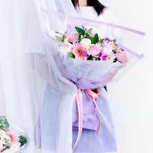 世界之窗韩式花束透明纸鲜花包装材料礼品加厚防水玻璃纸
