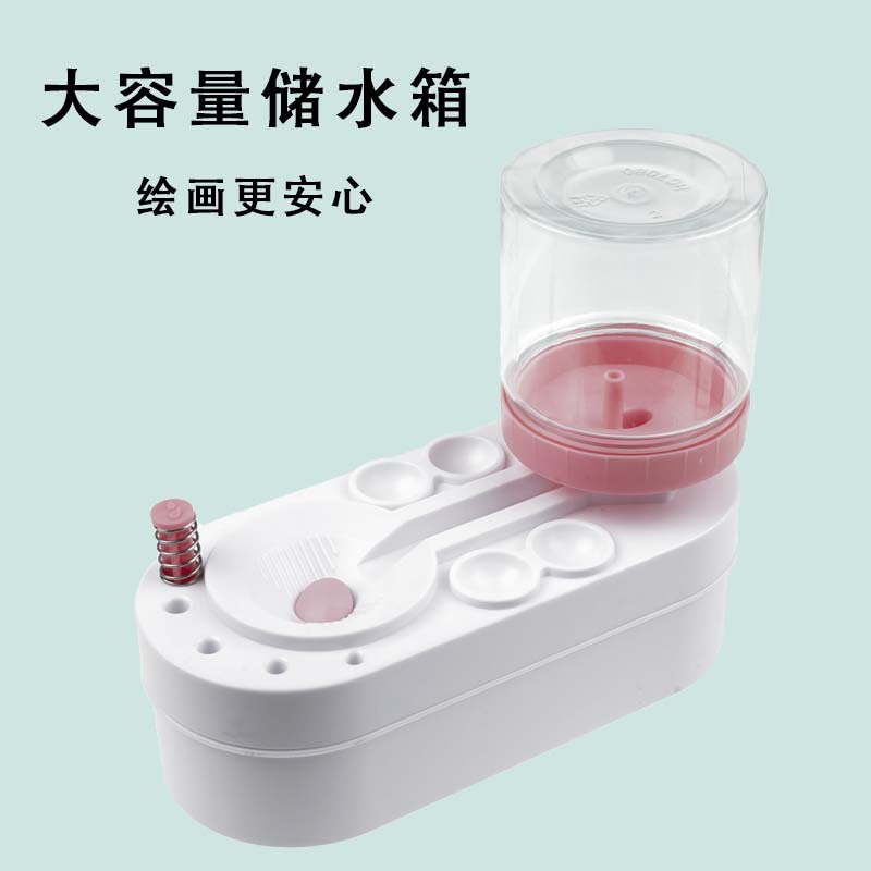 Nuevo producto transfronterizo prensa automática de agua de circulación Cambio de pintura lavado inodoro pluma lavado artefacto herramienta cepillo de pelo limpiador