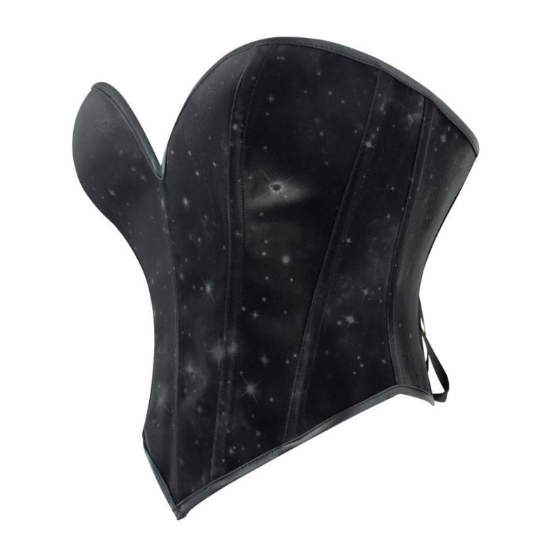 Nuevo cuello en V negro estrella damas para limpiar el pecho colar hueso de pescado corte vestimenta de forma transfronteriza mayorista temuya