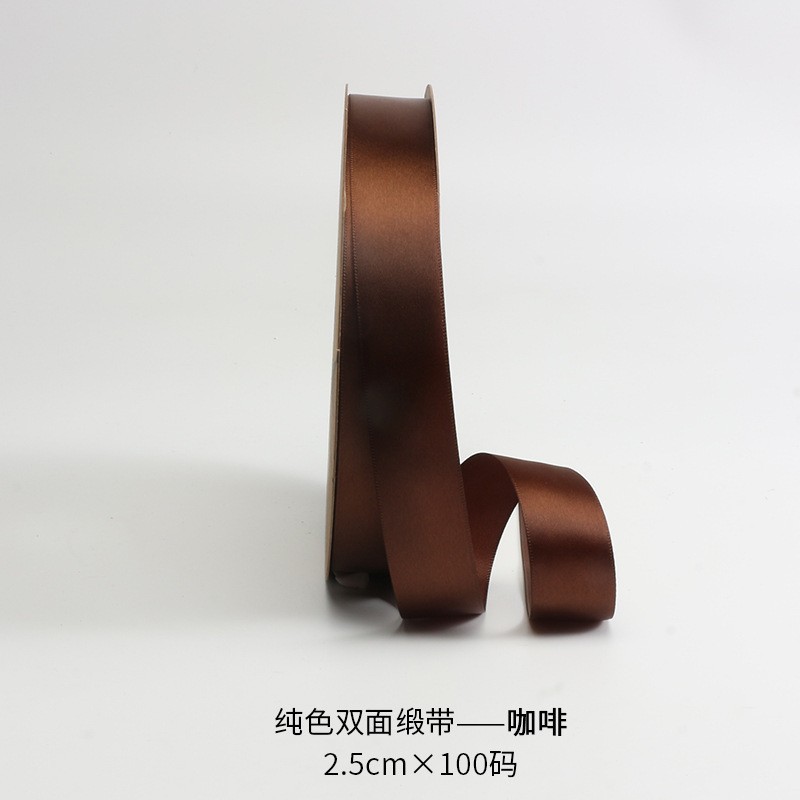 Cinta de 4cm de flores al por mayor cinta de poliéster multicolor cinta cinta de boda cinta floristería paquete de flores material de bricolaje hecho a mano