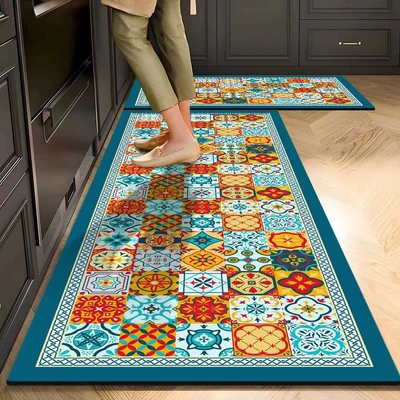 Carpets, Oil-Proof Floor Mats, Home, Avtomobil döşəmə paspasları - rytc-45-technical-cloth-rubber-sole-40x-60cm-one-piece