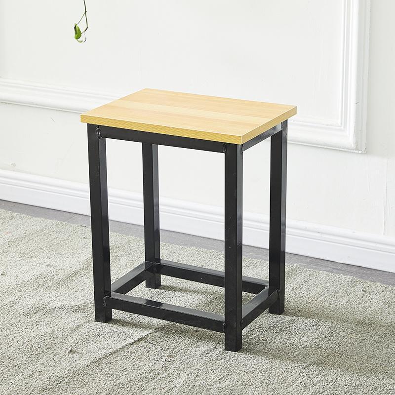 Taburetes de silla gruesa para estudiantes adultos taburetes altos para reuniones de dormitorio capacitación taburetes de comedor taburetes de color simple