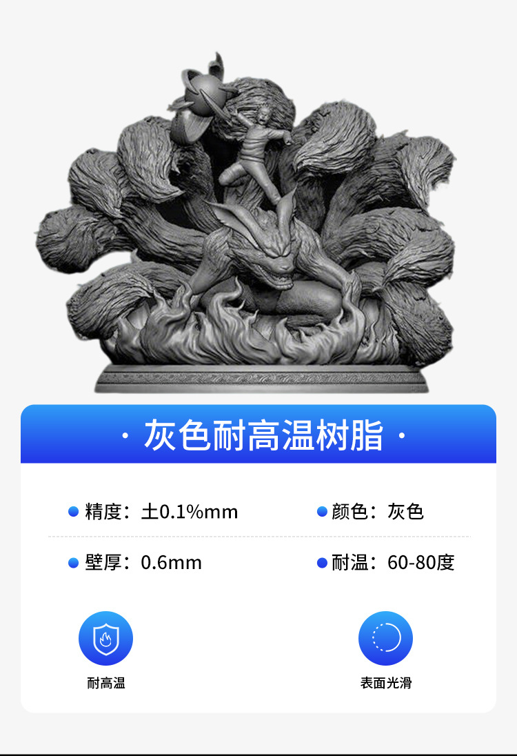 Humanoid robot shell 3D printing, mechanical arm shell parts processing, robot prototype handboard