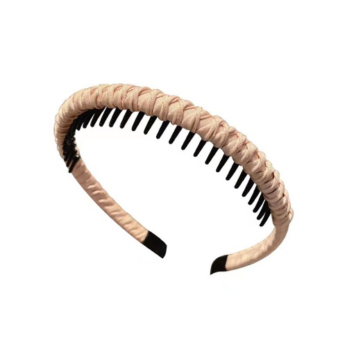  new style headband for women's face wash, special toothed anti-slip hairpin for pressing hair, traceless broken hair braided headband and headwear