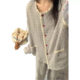 Real shot 2025 spring new sweet cute wave point long sleeve home clothes pajamas suit foreign trade wholesale