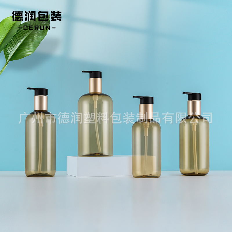 Botellas de repuesto para champú y gel de ducha de 500 ml en stock, botellas de loción para hoteles de 350 ml, cosméticos.