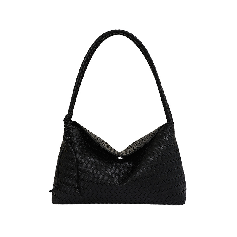 Retro-Handtasche für Mutter und Tochter, modische Achseltasche 2026, vielseitige, gewebte Tasche mit großem Fassungsvermögen_voghion.com