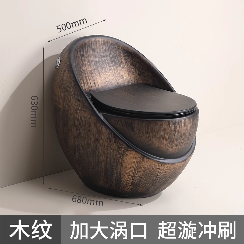 Nuevo asiento inodoro creativo hogar huevo tipo sifón fábrica de color transfronteriza fábrica de Toliet