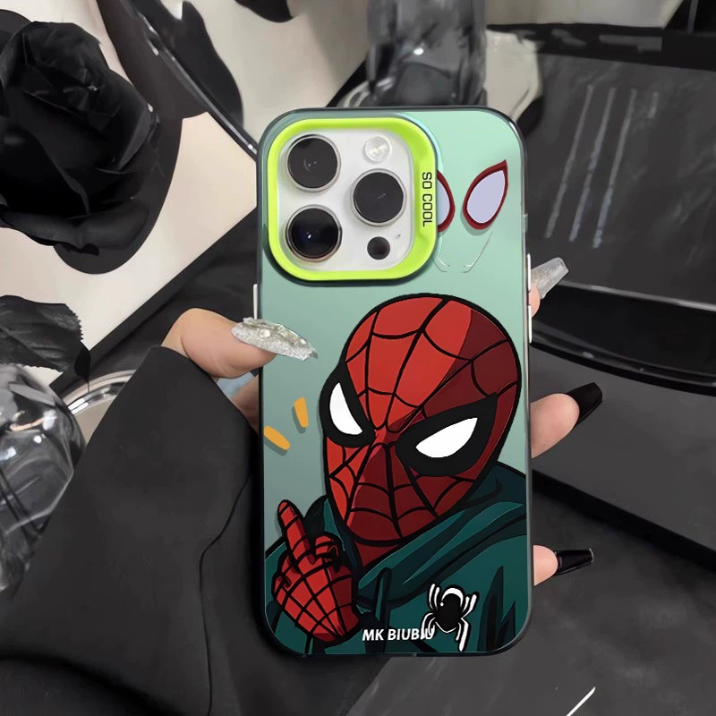 Чехол для iPhone совместимый с Apple iPhone 16 Pro, мультяшный дизайн, для 15 Plus, 14 Pro Max