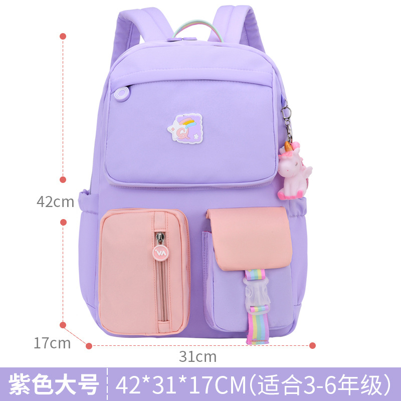 Nuevas mochilas escolares para niñas 1236 grados niñas de gran capacidad mochila de hombro para niños ligeros